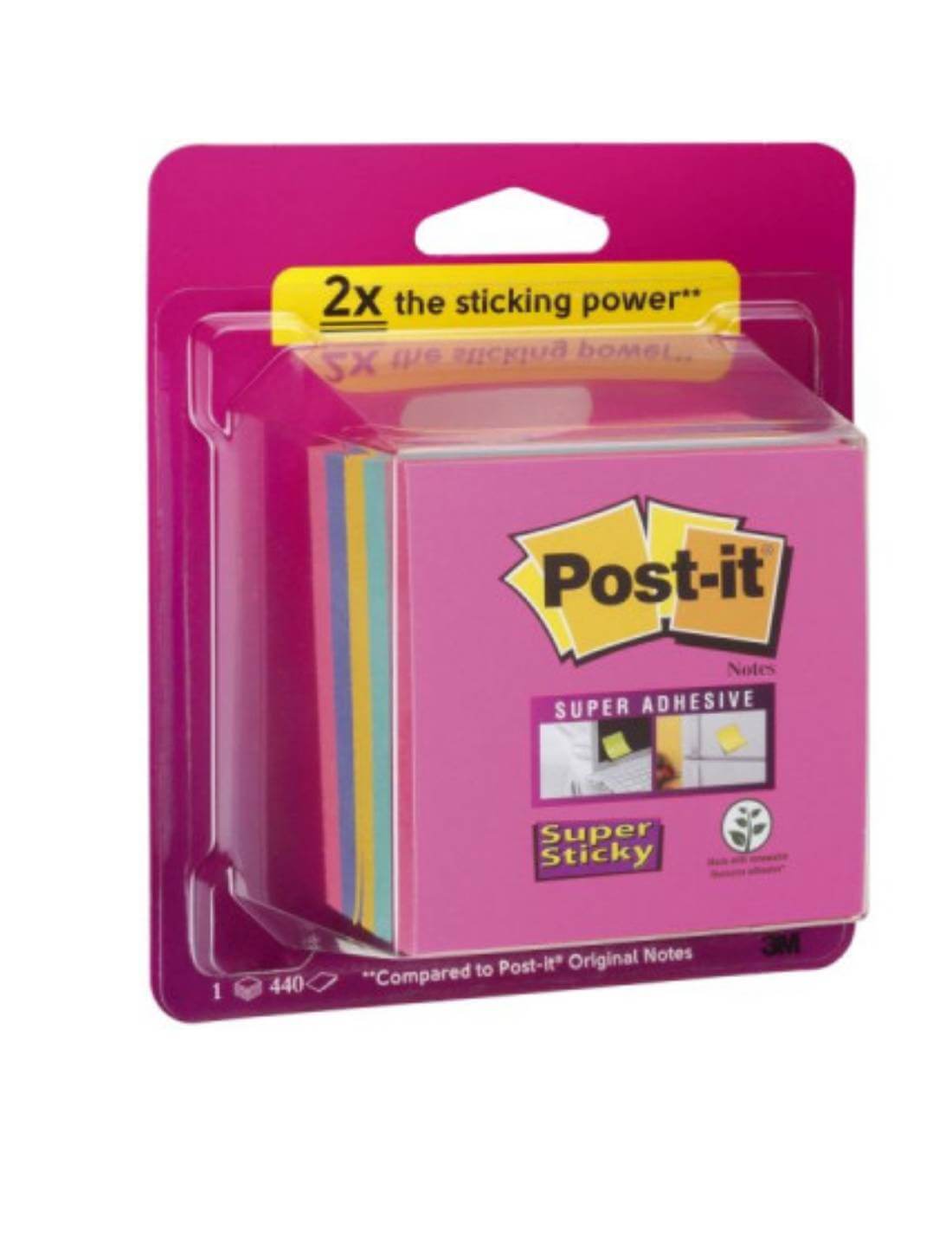 Post-It Bigliettini Adesivi 76x76mm 440 Fogli