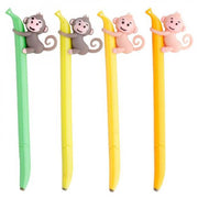 Penna Banana e Scimmietta Colori Assortiti