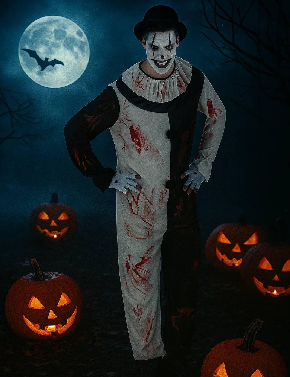 Costume Di Halloween Clown Terrifier