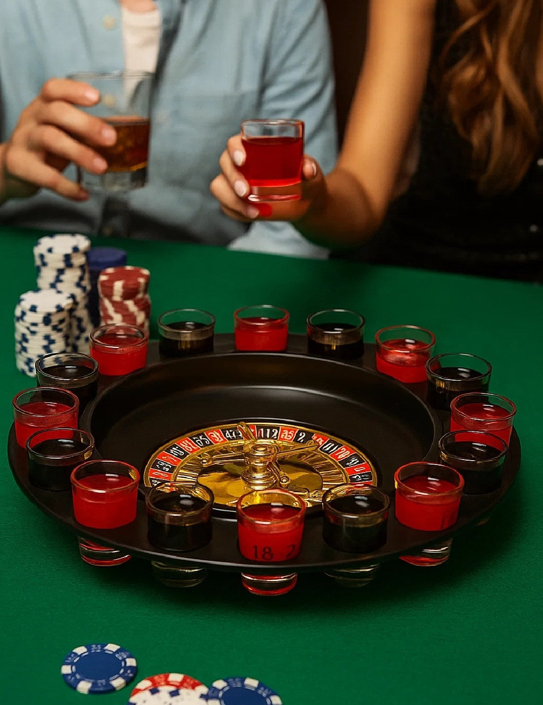 Gioco Di Società Alcolico Roulette Completo