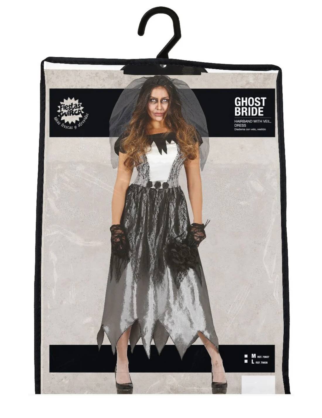 Costume Di Halloween Adulta Sposa Fantasma