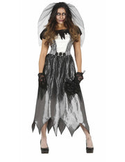 Costume Di Halloween Adulta Sposa Fantasma