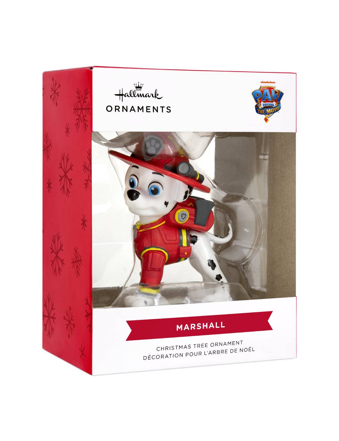 Addobbo Albero Di Natale Paw Patrol Marshall 8cm