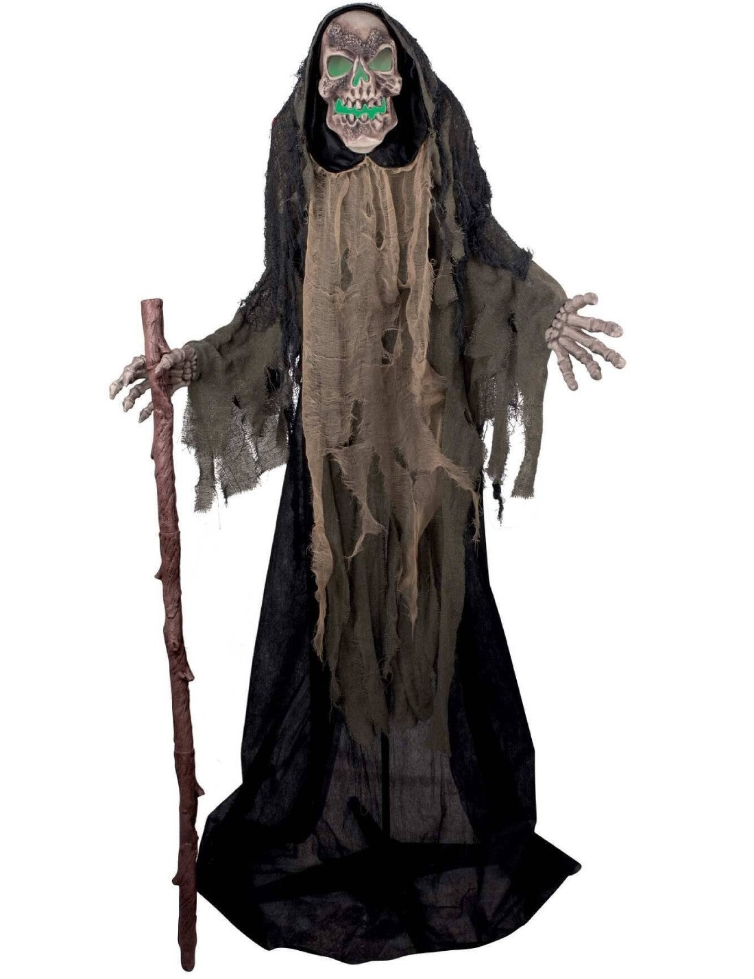 Mietitore Di Halloween Animato Con Suono E Movimento 158cm