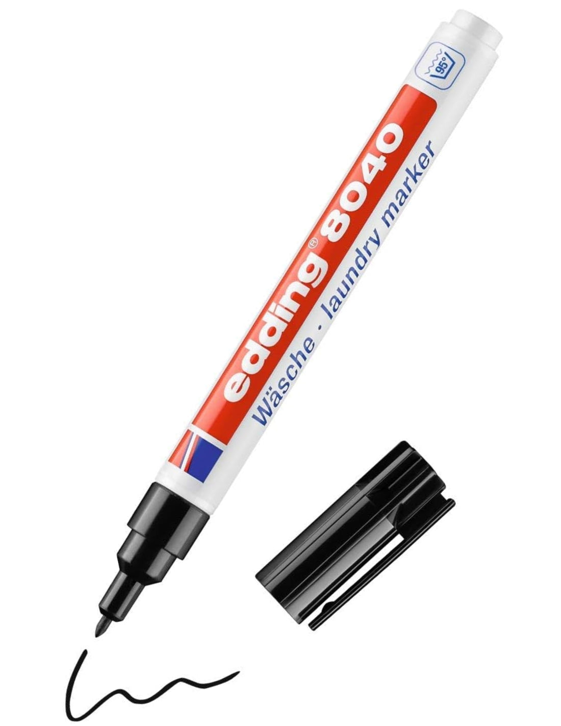 Pennarello Per Tessuti Edding Nero