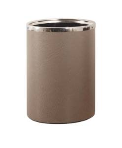 Intempo Bicchiere Portapenne Ecopelle Color Pocket Beige