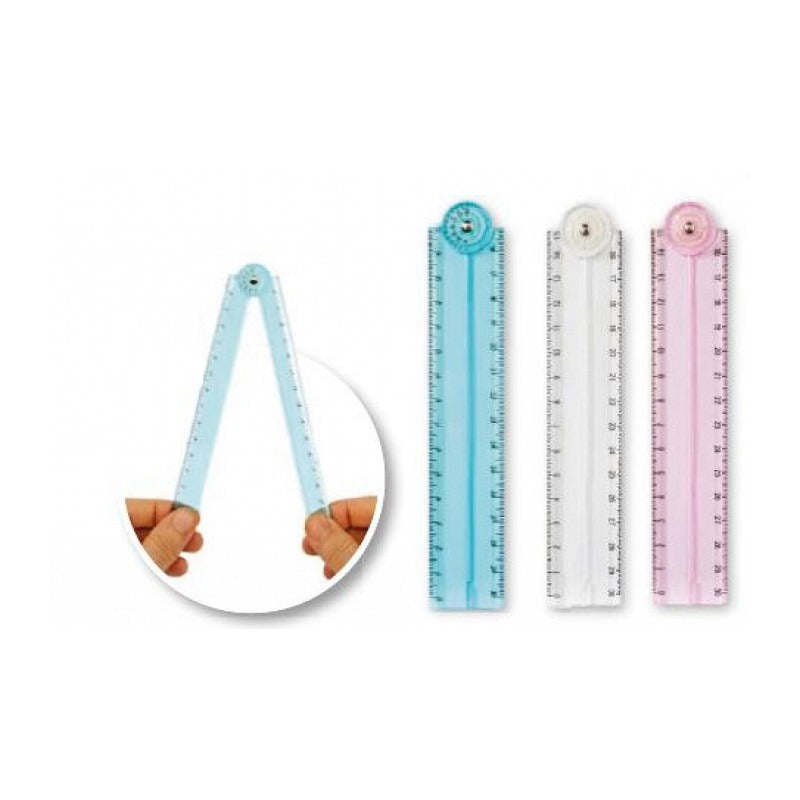 Righello Pieghevole In Plastica Lebez 15-30cm Colori Assortiti