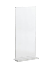Portadepliant Trasparente Con Base T 1/3 A4