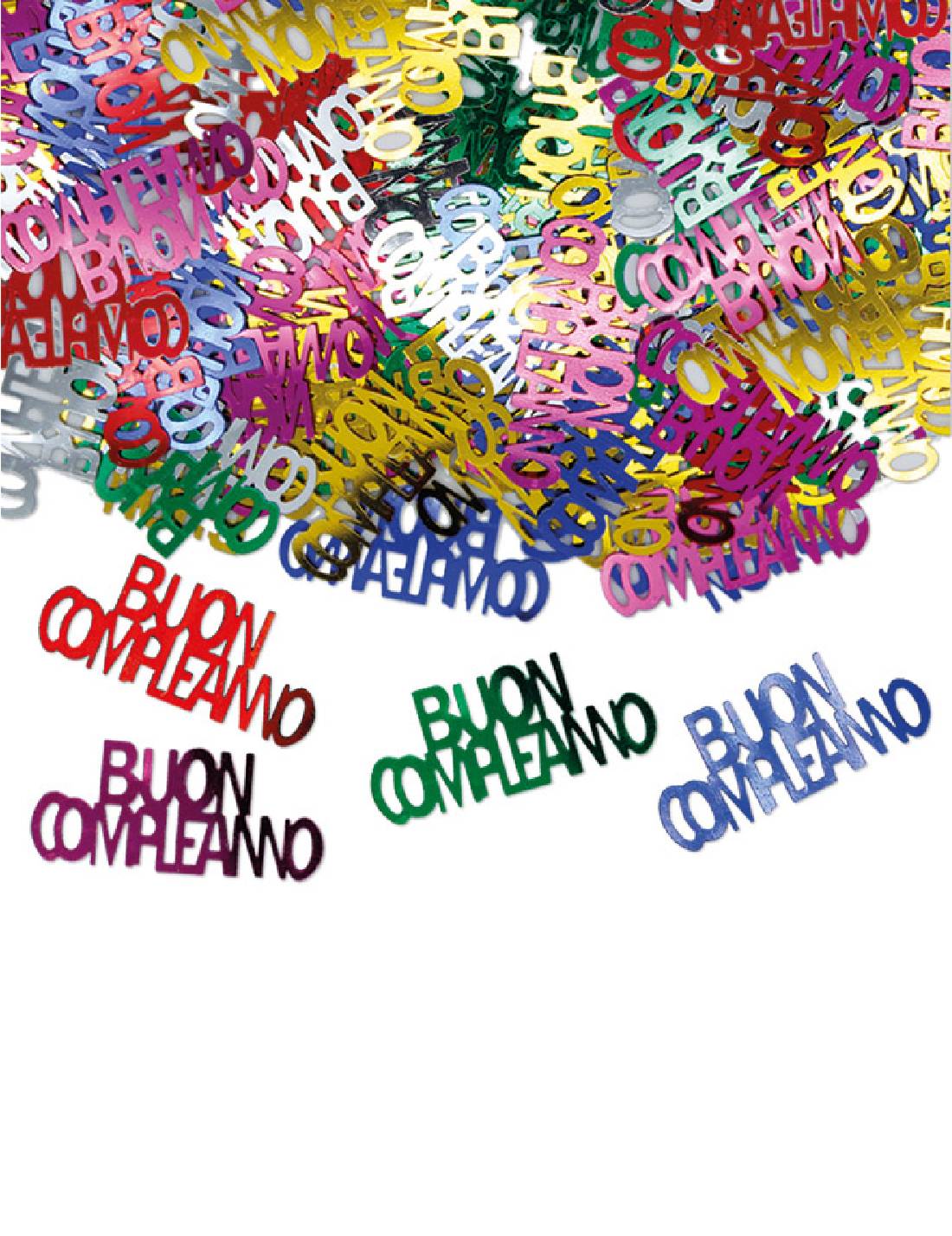 Coriandoli Sagomati Buon Compleanno 15gr