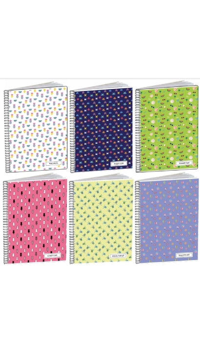 Blasetti Maxi Quaderno Spiralato A4 Fantasie Assortite