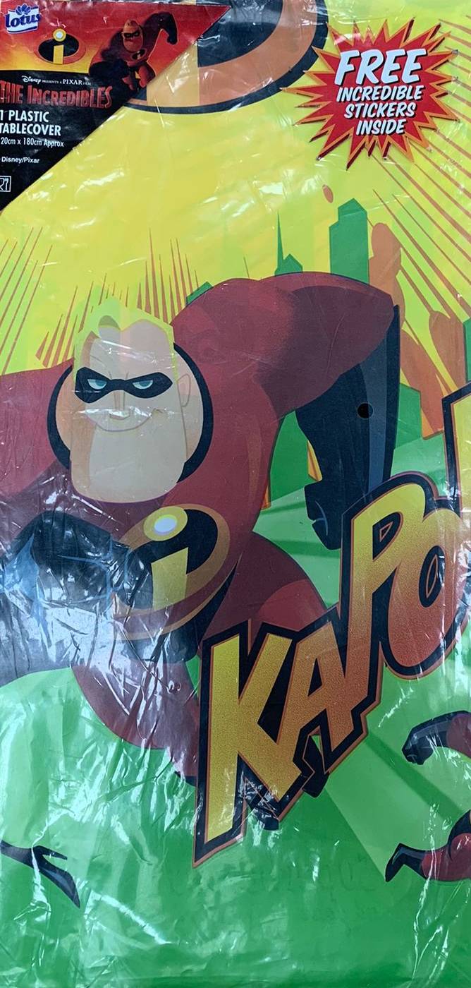 Tovaglia di Plastica Gli Incredibili