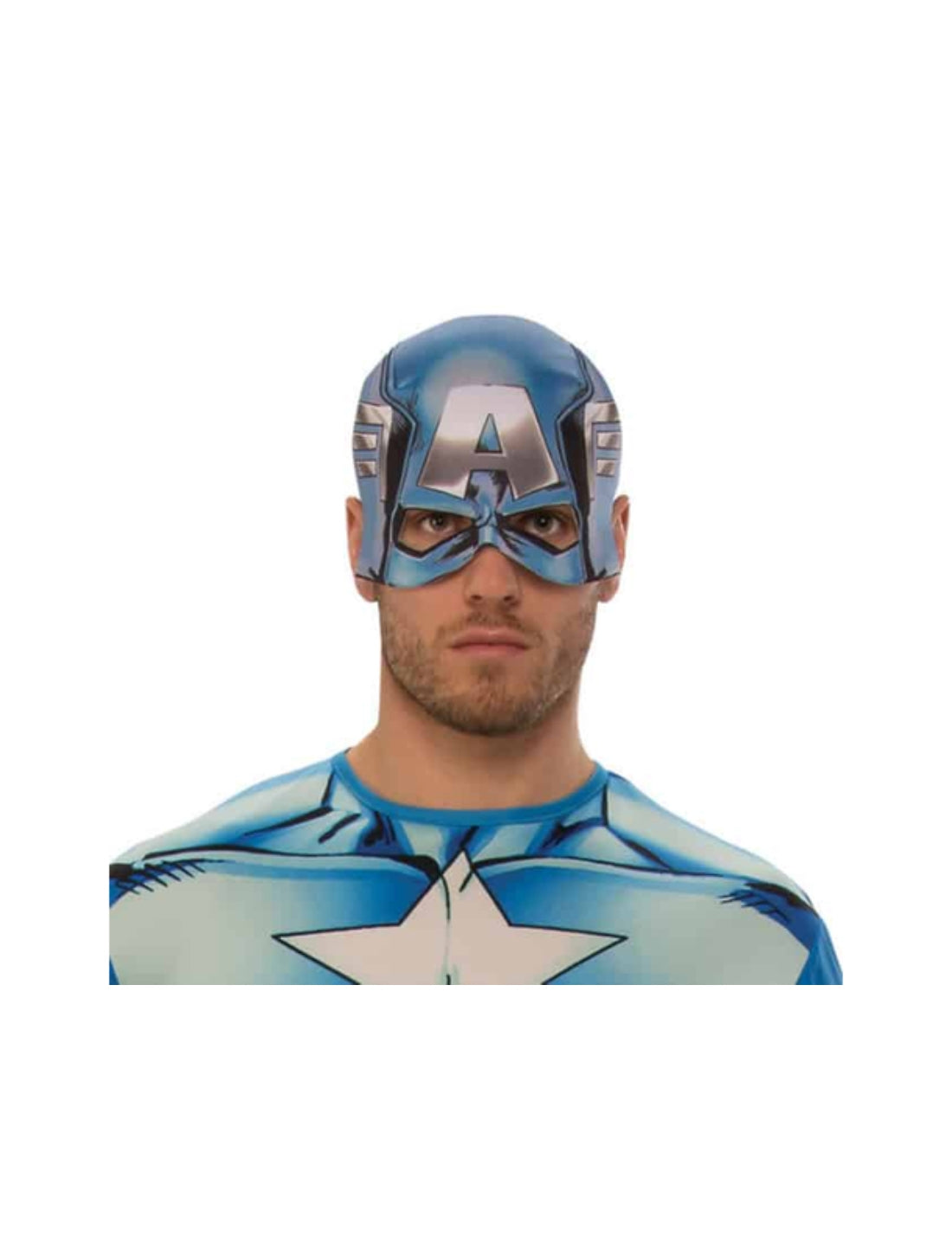 Costume Di Carnevale Adulto Marvel Vestito Captain America