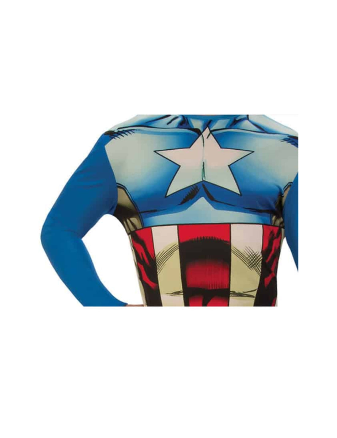 Costume Di Carnevale Adulto Marvel Vestito Captain America