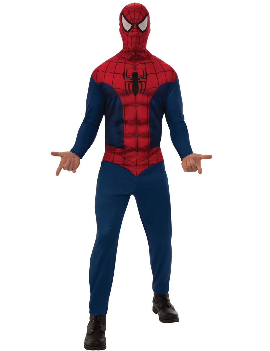 Costume Di Carnevale Adulto Marvel Vestito Spiderman