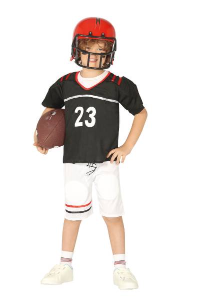 Costume Carnevale Bambino Giocatore di Football Americano