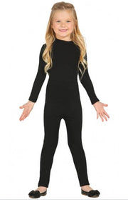 Costume Carnevale Bambina Calzamaglia Nera