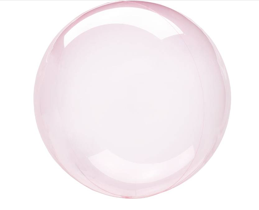 Palloncino "Crystal Clearz" Rosa 18" 46cm