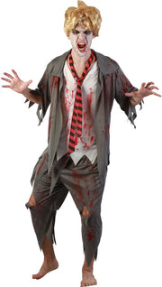 Costume Halloween Taglia Unica Studente Insanguinato