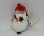 Addobbo Albero Di Natale Civetta Con Cappello 5cm