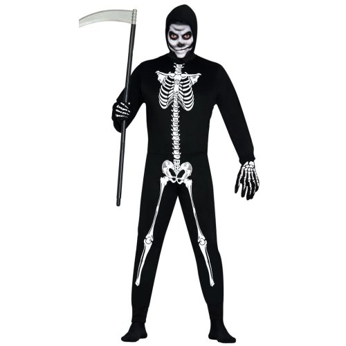 Costume Halloween Adulto Scheletro