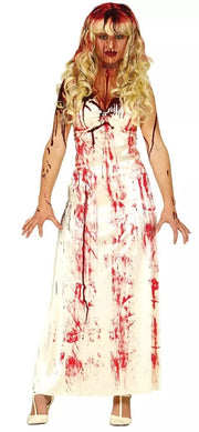 Costume Halloween Donna Stuedentessa Insanguinata