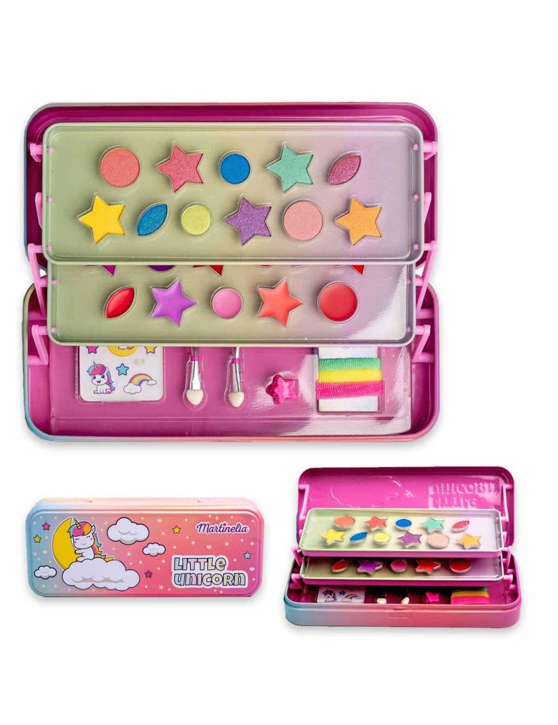 Trousse Cofanetto In Metallo Make Up Little Unicorn