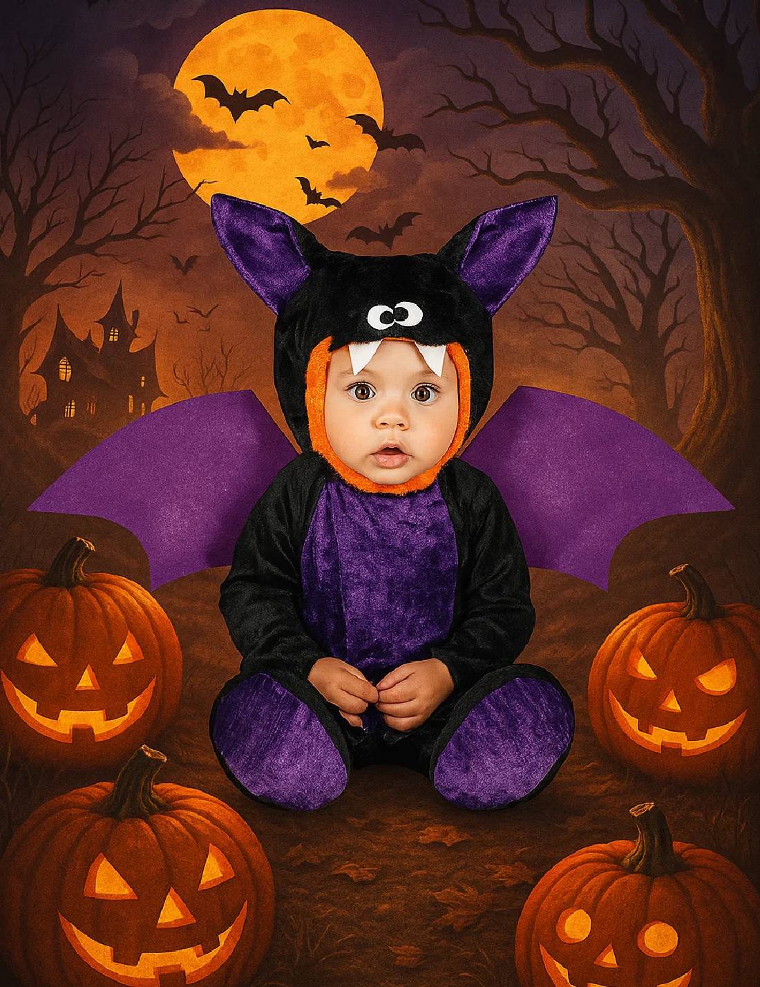 Costume Di Halloween Baby Pipistrello