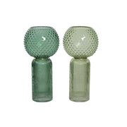 Vaso Vetro Verde 15x30cm Assortito