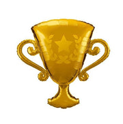 Palloncino Metalfoil Coppa Trofeo Oro Sagomato 39" 99cm