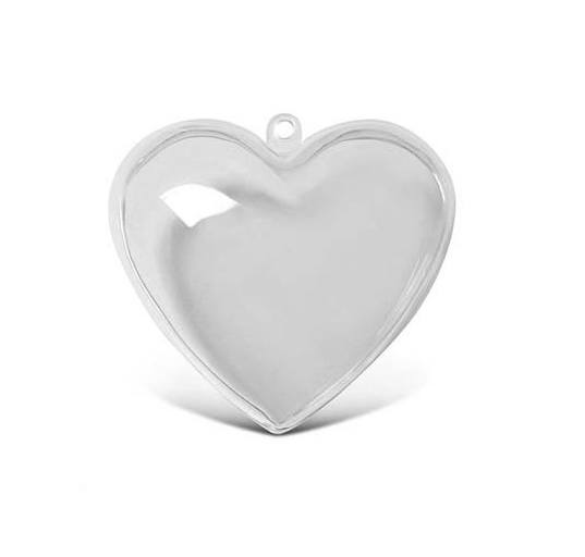 Cuore Kristall In Plexiglass Da Dipingere 6cm