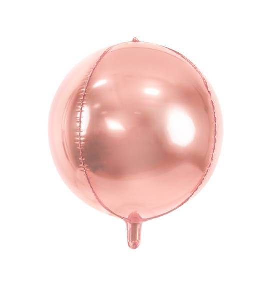 Palloncino Metalfoil Mylar Oro Rosa 14" 35cm