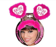 Cerchietto Con Antenne "Bride To Be" Fucsia - Addio al Nubilato