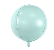 Palloncino Metalfoil Mylar Sfera Celeste 16" 40cm
