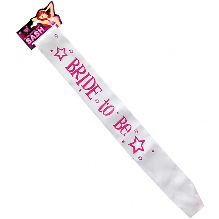 Fascia Con Scritta "Futura Sposa" Addio Al Nubilato