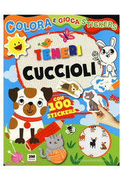 Album Teneri Cuccioli Colora E Gioca