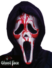 Maschera Di Halloween Scream Con Sangue