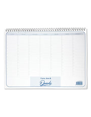 Planning Settimanale Spiralato Non Datato Quando 34x24cm