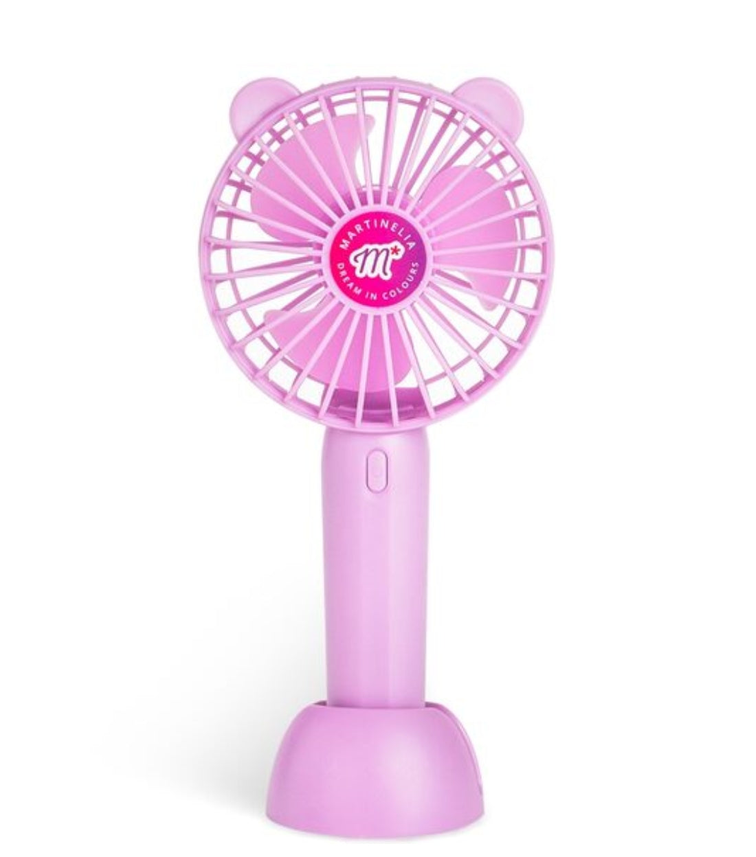 Mini Ventilatore Portatile Ricaricabile Gatto Rosa