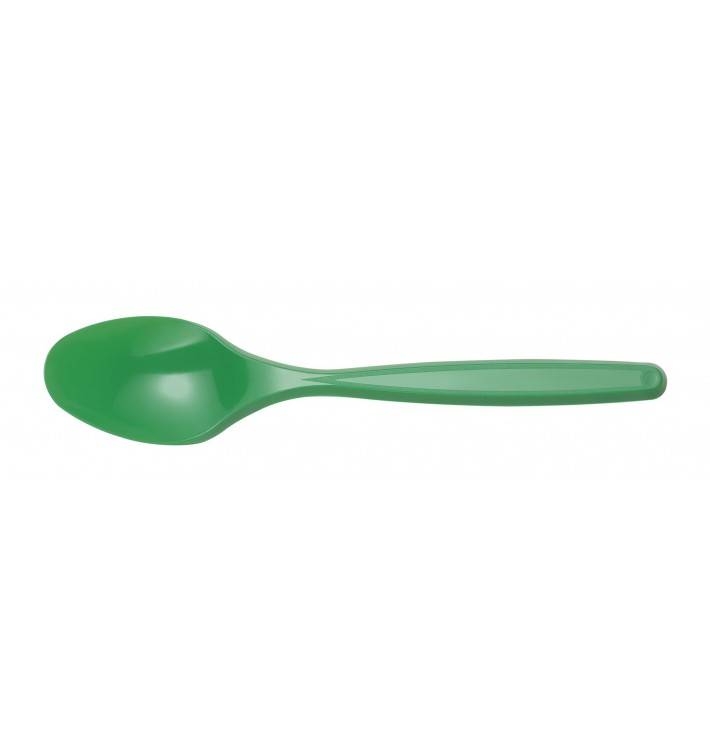 Cucchiai in Plastica Verdi Set.10pz.