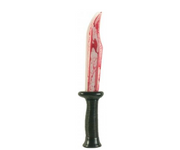 Coltello Finto Insanguinato Scream Accessorio Halloween
