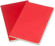 Taccuino A Righe 9x14 Copertina Morbida Set 2 Pz Moleskine