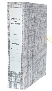 Cartella Faldone Per Archivio Con Lacci