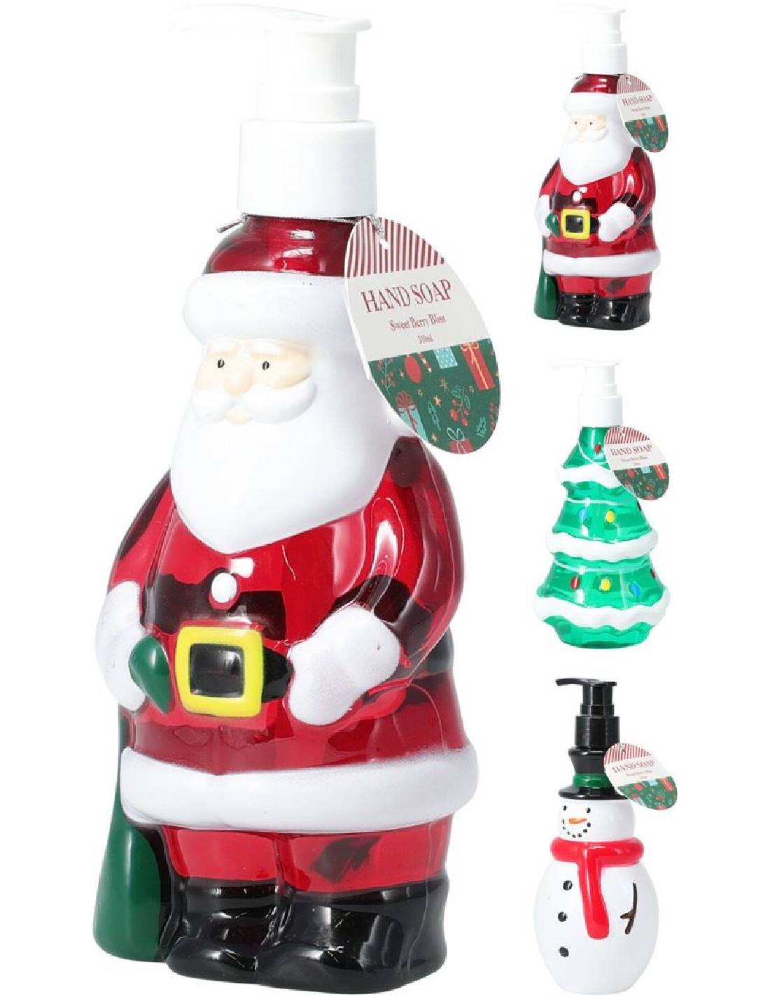 Dispenser Di Natale Sapone Mani 310ml