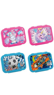 Seven Porta Pranzo In Plastica Sj Gang Boy Or Girl Assortito