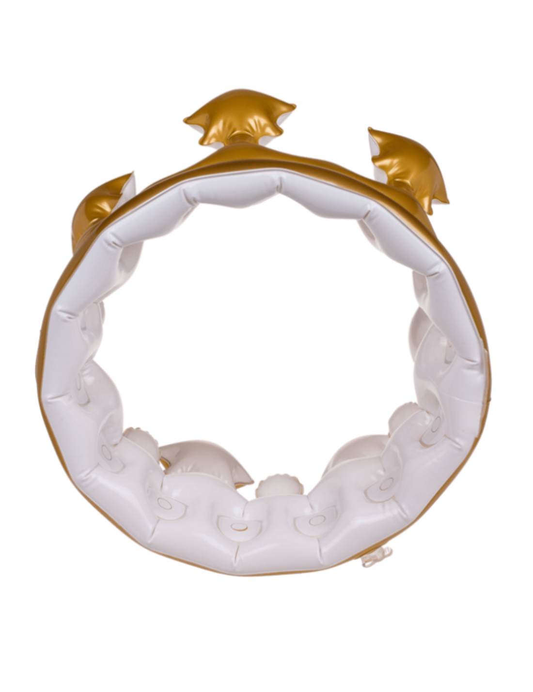 Corona Gonfiabile Oro 23cm