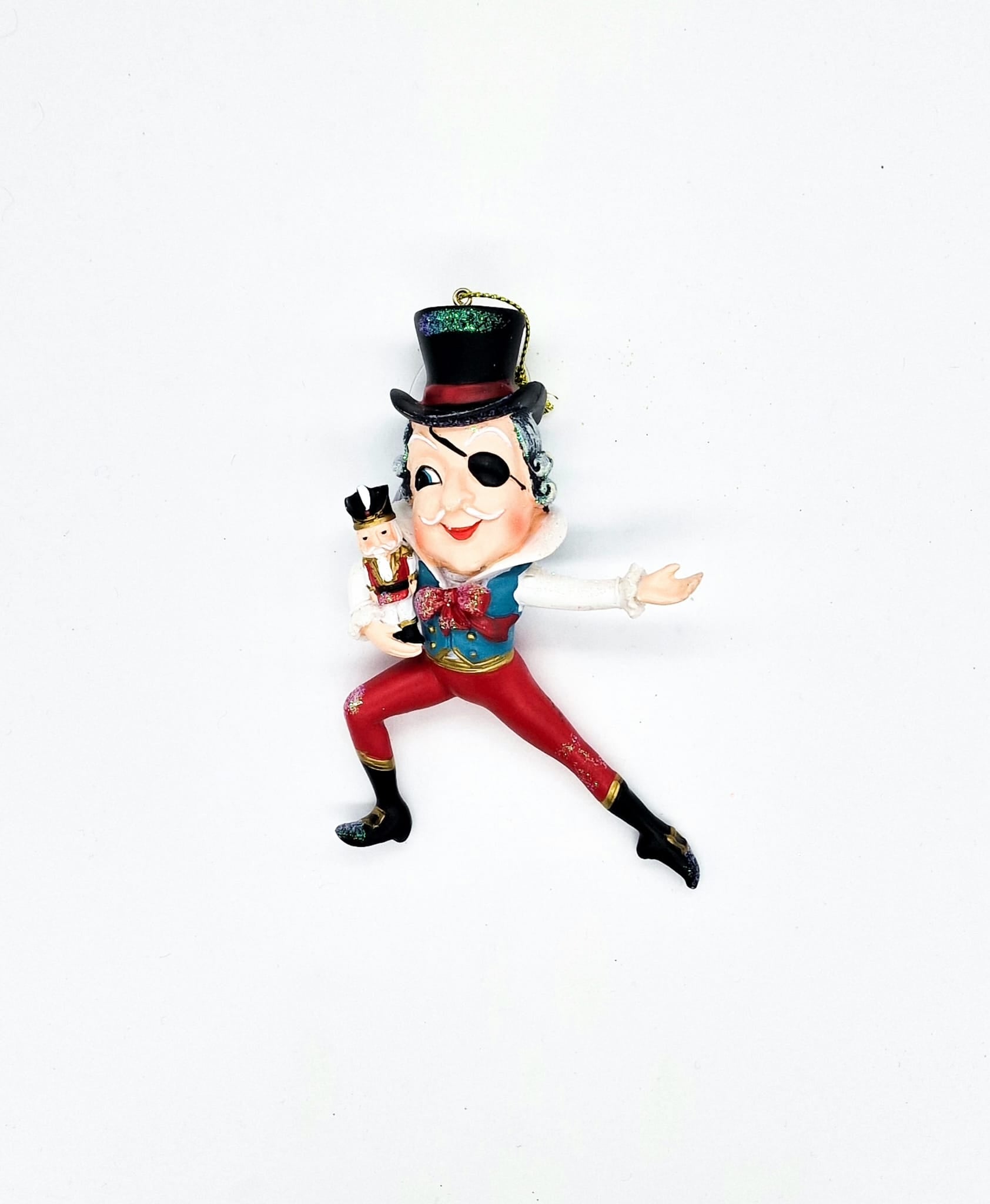 Addobbo Albero Di Natale Uomo Circo Con Schiaccianoci