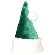 Cappello Di Babbo Natale Verde 43x33cm