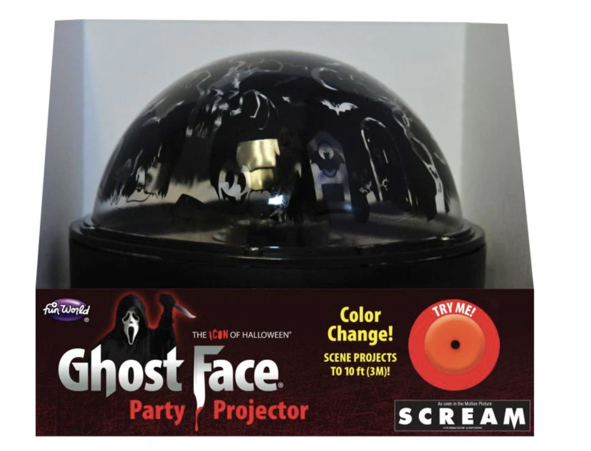Proiettore A Colori LED Scream Scenario Halloween