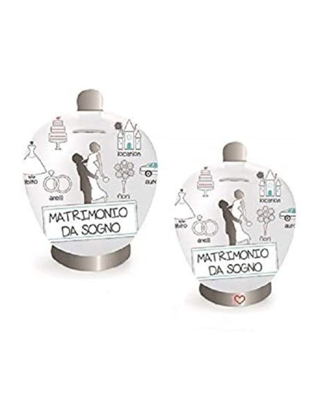 Salvadanaio In Ceramica Matrimonio Da Sogno