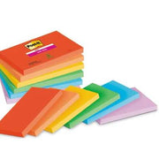 Post-It Bigliettini Adesivi Super Sticky 76x127mm 90Fogli Multicolor